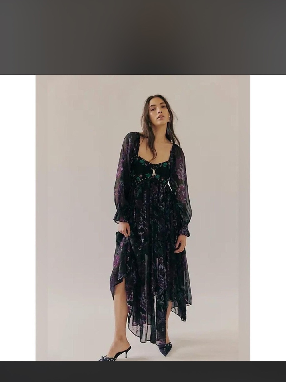Free People Timeless Tapestry Maxi Dress - Picture 3 of 3